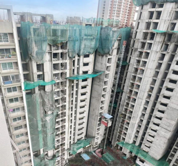 Tower B1 in July 2025 at Provident Palm Vista, Shilphata