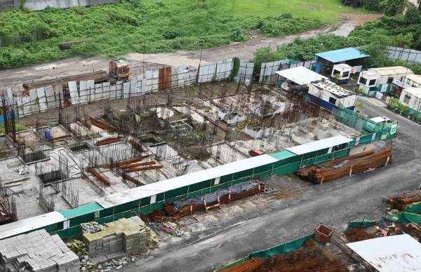 Tower C2 in July 2025 at Provident Palm Vista, Shilphata