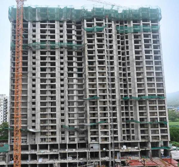Towers D3 and D4 in July 2025 at Provident Palm Vista, Shilphata